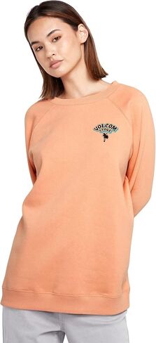 سويت شيرت نسائي من الصوف من Volcom Stone Magic Boyfriend Crew، مقاس X-Large in Saudi Arabia