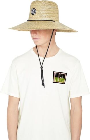 Volcom Men's Quarter Straw Hat Natural in Saudi Arabia