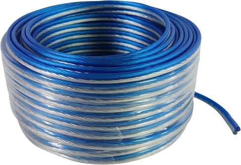 Rockville Blue 14G100 OFC 14 Gauge 100 Ft 100% Copper Speaker Wire in Saudi Arabia