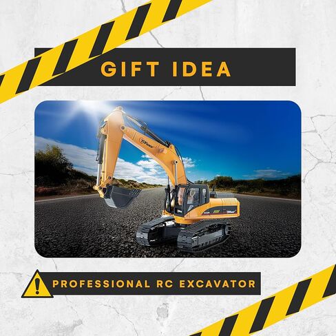 حفارات RC من توب ريس V4 معدنية بالكامل للبالغين - حفار هيدروليكي للتحكم عن بعد للبالغين - مركبات بناء قابلة لإعادة الشحن للأطفال - شاحنة لعبة محاكاة للدخان، سعة 180 رطل، متوافقة مع أليكسا in Kuwait