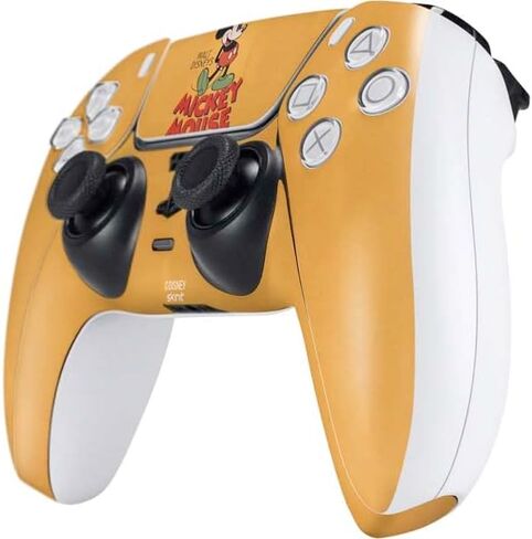 Skinit Decal Gaming Skin Compatible with PS5 Controller - Officially Licensed Disney Mickey Mouse Walt Disney Classic Character Design in Saudi Arabia