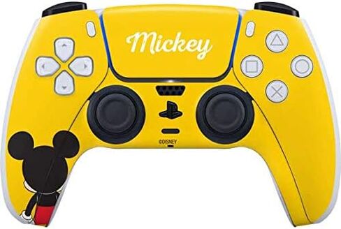 Skinit Decal Gaming Skin Compatible with PS5 Controller - Officially Licensed Disney Mickey Mouse Walt Disney Classic Character Design in Saudi Arabia