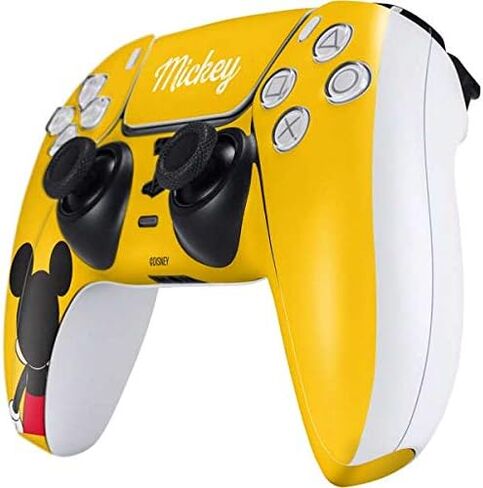 Skinit Decal Gaming Skin Compatible with PS5 Controller - Officially Licensed Disney Mickey Mouse Walt Disney Classic Character Design in Saudi Arabia