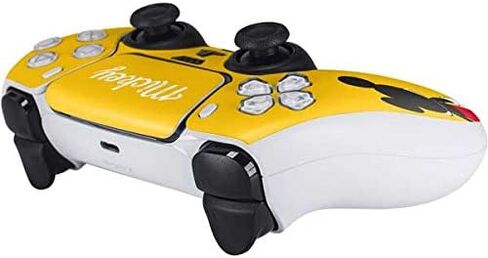 Skinit Decal Gaming Skin Compatible with PS5 Controller - Officially Licensed Disney Mickey Mouse Walt Disney Classic Character Design in Saudi Arabia