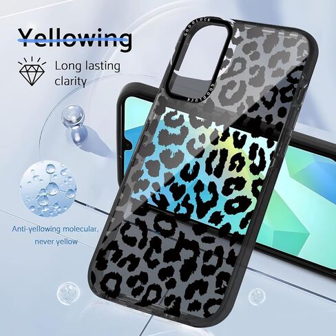 Case Case Print Print for Samsung Galaxy S21 Fe 5G 6.4 "Case with 2 حامي شاشة مقسمة ، تصميم نمط النمر لطيف TPU Soft Clear Funda للنساء ، الأسود ، الأسود in Kuwait