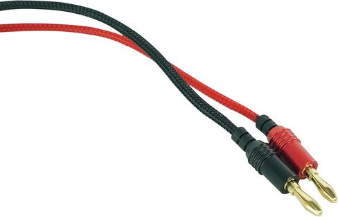 ROCKVILLE BN30 14 AWG 100 ٪ OFC COPPER BANANA إلى Cable Banana و 30 قدمًا وتصميمًا مضفرًا وفقدان الإشارة المنخفض in Saudi Arabia