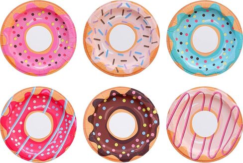 Paper Plates - 60-Count Small Disposable Construction Party Plates in 6 Assorted Dump Truck Theme Designs - Construction Party Supplies for Birthday, Dessert, Tea Party - 8" x 8" in Kuwait