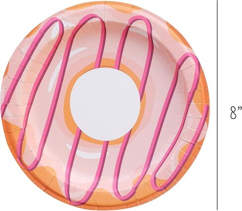Paper Plates - 60-Count Small Disposable Construction Party Plates in 6 Assorted Dump Truck Theme Designs - Construction Party Supplies for Birthday, Dessert, Tea Party - 8" x 8" in Kuwait