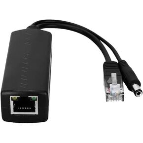 POE Splitter 10/100M IEEE802.3af/at PoE Input Voltage 44-57V Output DC 12V 2A(Non-Isolation,DC12V 1.1A 13W)