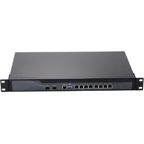 1U Rackmount Firewall, VPN, Network Appliance, 3th Gen Intel I3 3110M, 3120M, HUNSN RS42, 8 x LAN, 2 x SFP+ 82599ES 10 Gigabit, Barebone, NO RAM, NO Storage, NO System