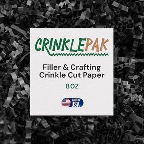 حشو أجاد الورق المجعد المصنوع في الولايات المتحدة الأمريكية من CrinklePak رائع لحزم الشحن، وتغليف الهدايا، وحشو السلة وجميع المناسبات الأخرى، شوكولاتة، 1 رطل in Kuwait