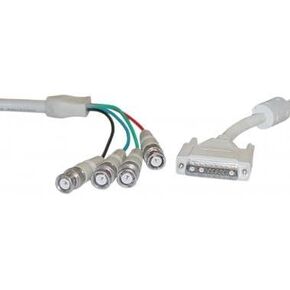 DB13W3 Male / HD15 (VGA) Male, with 12 Dip Switch, 6 ft