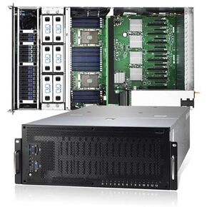 Tyan B7109F77DV10E4HR-8X-2T-F 4U Intel C621 Chipset - 2X Socket F GLA3647 Rackmount Barebone Server