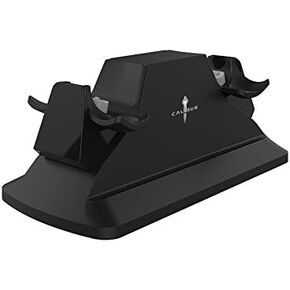 Dual Controller Charging Station Black