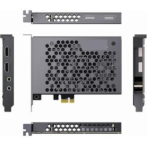 324B Video Game Capture Card 4K Up to 30fps 1080P Record for Gaming/Meeting Live Streaming