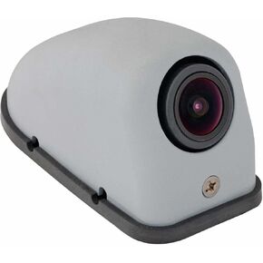 Voyager VCMS12LGPR Model VCMS12L Super CMOS Color Side Body Camera for Vehicles Left Side with Rubber Lens Cover, Waterproof (IPX6), Zinc Alloy Housing in Gray Color, Replaces VCMS36 and VCCSID