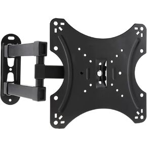 20KG Adjustable 14-42 Inch TV Wall Mount Bracket Flat Panel TV Frame Support 15 Degrees Tilt for LCD LED Monitor Flat Pan