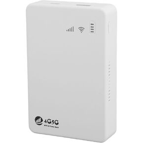 4G LTE Mobile Hotspot Unlocked 300Mbps 4G LTE Router SIM Card Slot Support 10 Devices 10000MAh Modem Portable Router for Traveling Business