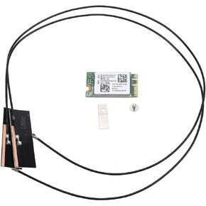 QCNFA435 NGFF M.2 WiFi Card, 433Mbps Bluetooth4.1 Wireless NIC Module Adapter, Built in Antenna for Windows 7/8/10