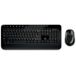 Microsoft Wireless Desktop 2000, Black - Wireless Keyboard and Mouse Combo with Comfortable Palm Rest.