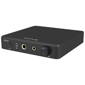 TOPPING A50 III Headphone Amplifier - High-Performance NFCA Modules, Powerful 3500mW x 2 Output, 6.35mm Single-Ended & 4.4mm Balanced Jacks, RCA/TRS Inputs, 3 Gain Settings (Black)