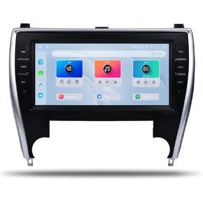 Dasaita Android 13 Car Stereo لـ Toyota Camry 2015 2016 2017 ، دعم Carplay Android Auto ، 5G WiFi ، 4G LTE ، 10.33 "شاشة QLED ، 8+256 جيجابايت من الراديو المدمج في GPS ، Bluetooth 5.0 ، DTS
