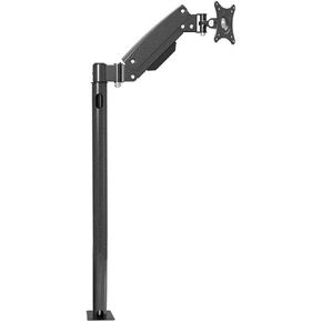 13 "-27" شاشة LCD مراقبة الأرضية حامل أريكة ثابتة تلفزيون مثبت على جهاز الكمبيوتر حامل الغاز الذراع الذراع LD216A تحميل 10 كجم (LD216BSODE MOUNT)