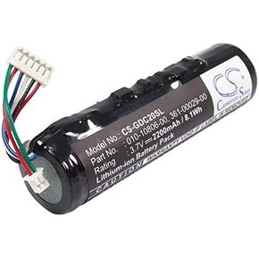 VI VINTRONS Battery for Garmin Astro System DC20, DC20, DC30, DC40, Dog Tracking DC 20, (2200mAh)
