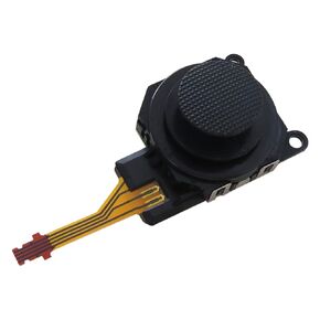 USonline911 Replacement Controller Analog Thumbstick Joystick and Black Rocker Grip Cap for PSP 3000 Series