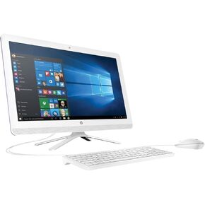 HP 22" All-in-One Desktop, FHD Display, Intel Celeron Processor, New Edition and Look, 32GB RAM, 1TB SSD, Windows 11 Pro, Snow White