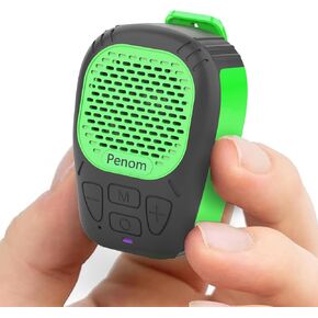 Wearable Bluetooth Speaker, Water-Resistant Portable Speaker Bluetooth,Built in Mic for Hands-Free/Call, Suitable for Indoor & Outdoor Use （Update Version Yellow）