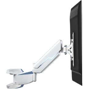 Gas Spring Full Motion 42-50" LCD TV Wall Mount Monitor Holder Max.Loading 21kgs Max.VESA 400 * 400MM(Black)