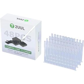 Portable Mobile Phone Camera Lens Cleaner Resin Synthetic Stick Dust Fingerprint Removal Stick for Phone Camera Lens Screen Cleaning Tool,48Pcs/Box