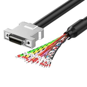 CN20 Metal Female|5m|SCSI Single Female Connector Cable 28AWG for Tape Drives Scanners Disk Arrays CN14P CN20P CN26P CN36P CN50P CN68P New 2025 High Reliable Electronic Component