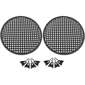 2 MR DJ DJS15 15" Subwoofer Speaker Metal Mesh Cover Waffle Speaker Grill Protect Guard DJ