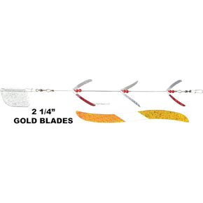 Mack's Lure Mack ' S Lure Flash Lite Trolls Blade Series 90 Test Gold