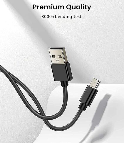 كابل USB من النوع C 6.6 قدم لمرآة مكياج مضاءة قابلة لإعادة الشحن (بعد عام 2022) in Saudi Arabia