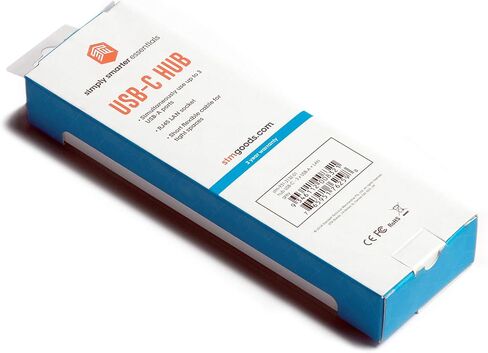 STM Essentials Hub ، USB-C-3 X USB-A + LAN-GRAY (STM-931-213Z-01) in Saudi Arabia