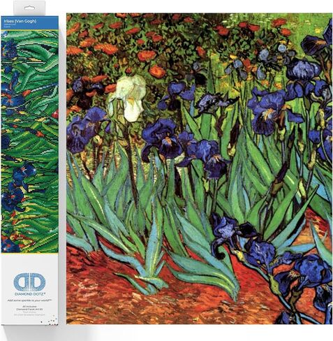 Needleart World 33.5" x 25.5" مجموعة فنية ذات وجه تطريز ماسي لعباد الشمس، متعددة الألوان in Saudi Arabia