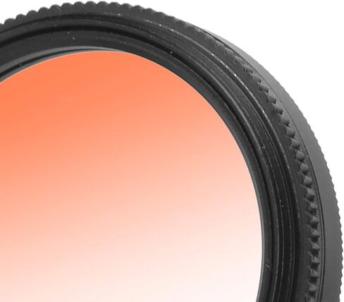 Lens Filter, 37MM Gradient Filter Multilayer Coating Water Proof Gradual Colour Lens for Camera Wheat Waves Grassland Rape Blossoms (Orange) in Saudi Arabia