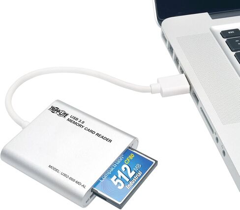 Tripp Lite USB 3.0 SuperSpeed ​​SD/Micro SD Card Card Media Reader W/مدمج في كابل 6 بوصة. (U352-06N-SD) in Kuwait