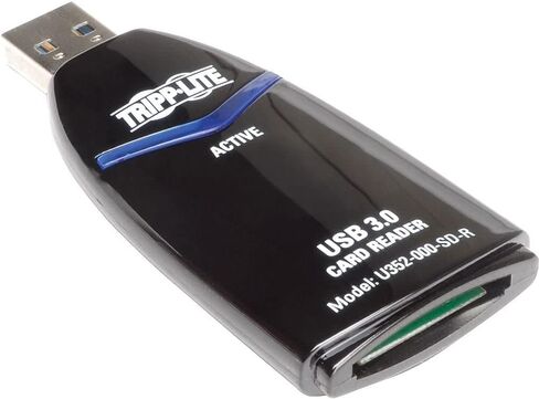 Tripp Lite USB 3.0 SuperSpeed ​​SD/Micro SD Card Card Media Reader W/مدمج في كابل 6 بوصة. (U352-06N-SD) in Kuwait