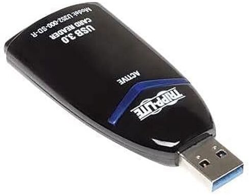 Tripp Lite USB 3.0 SuperSpeed ​​SD/Micro SD Card Card Media Reader W/مدمج في كابل 6 بوصة. (U352-06N-SD) in Kuwait