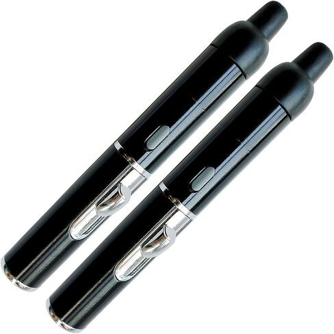 Refillable Lighters,Multifunctional Built-in Jet Flame Torch Lighter Kitchen Cooking,Black（2PCS） in Kuwait