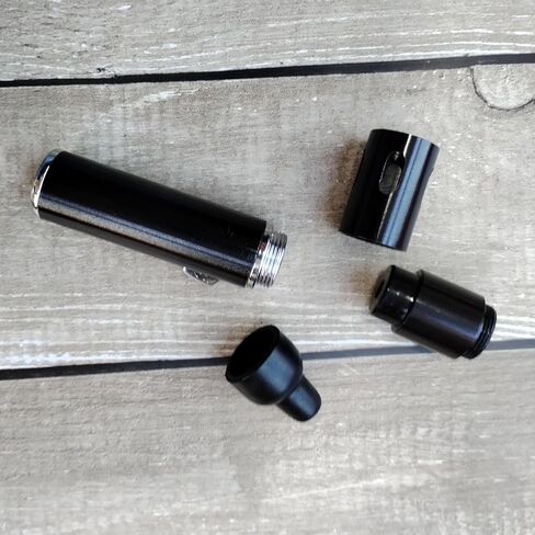 Refillable Lighters,Multifunctional Built-in Jet Flame Torch Lighter Kitchen Cooking,Black（2PCS） in Kuwait