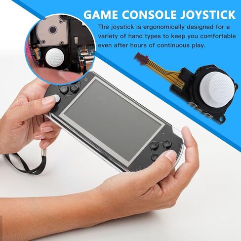 USonline911 Replacement Controller Analog Thumbstick Joystick and Black Rocker Grip Cap for PSP 3000 Series in Saudi Arabia