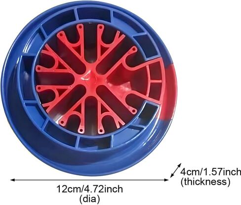 Cable Organize Tool, Wire Comb, Wire Organizing Tool, Network Cable, Cable Organizing Kit,Category 5/6 Universal Cabling Cable Management Tool, Prevent Entanglement Carding (Blue+red) in Kuwait