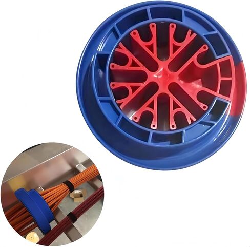 Cable Organize Tool, Wire Comb, Wire Organizing Tool, Network Cable, Cable Organizing Kit,Category 5/6 Universal Cabling Cable Management Tool, Prevent Entanglement Carding (Blue+red) in Kuwait