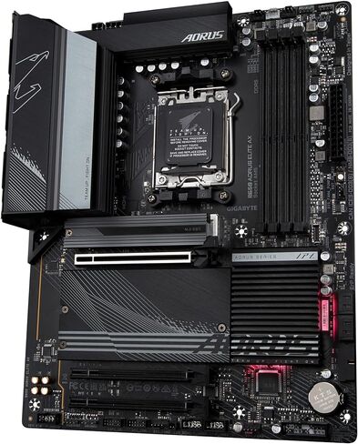 Gigabyte B650 Aorus Elite AX (AM5/ LGA 1718/ AMD B650/ ATX/ 5 سنوات ضمان/ DDR5/ M. in Kuwait