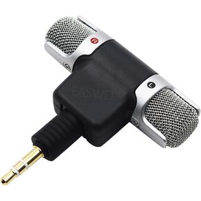 Mini Stereo ECM-DS70P Microphone Voice Sound Mic for MD Cell Phone PC Laptop